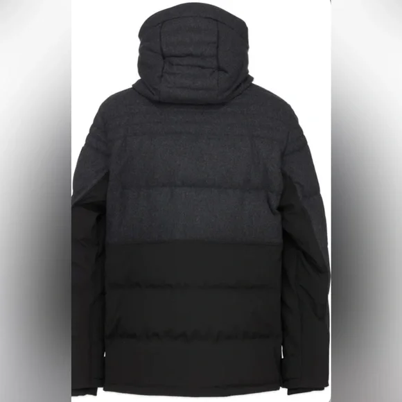 MOOSE KNUCKLES FLEMINGTON JACKET IN CHARCOAL MELANGE NEW $895 Mens Sz XL